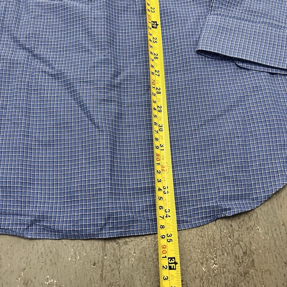 Polo Ralph Lauren Long Sleeve Button-Down Shirt XXL Blue with‎ White Stripes